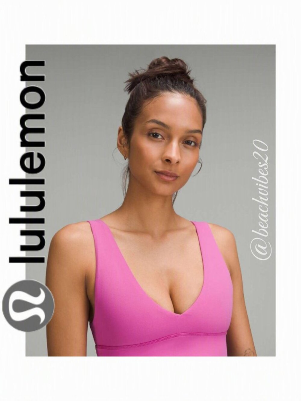 LULULEMON ATHLETICA Align™ V-Neck Bra Light Support, A/B Cup NWT LL-135